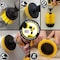 Drill Brush Power Scrubber By Useful Products 5 in W 7 in L Brush, Yellow Y-S-E542J-QC-DB - alternate 5